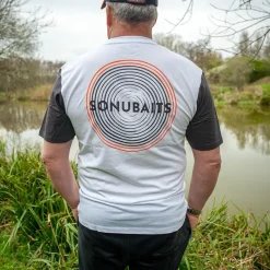 Sonubaits Tee Shirt Manches Courtes Homme - Blanc