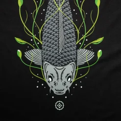 Tee Shirt Manches Courtes Homme Kumu Tails Up Tee - Noir