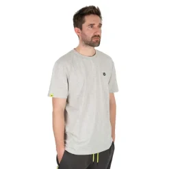 Fox Matrix Tee Shirt Manches Courtes Homme Large Logo T-Shirt - Gris