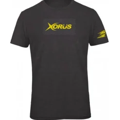 Xorus Tee Shirt Manches Courtes Homme - Gris Anthracite/Jaune