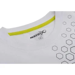 Tee Shirt Manches Courtes Homme Fox Matrix White Hex Print T-Shirt - Blanc