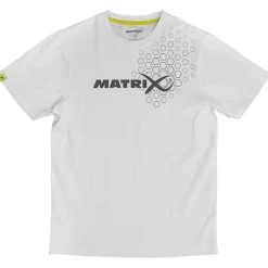Tee Shirt Manches Courtes Homme Fox Matrix White Hex Print T-Shirt - Blanc