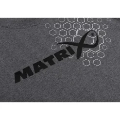 Fox Matrix Tee Shirt Manches Courtes Homme Grey Hex Print T-Shirt - Gris