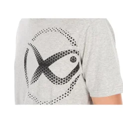 Fox Matrix Tee Shirt Manches Courtes Homme Large Mesh Logo T-Shirt - Gris