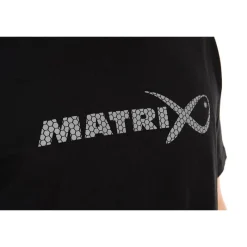 Fox Matrix Tee Shirt Manches Courtes Homme Large Fade T-Shirt Black/Grey - Noir