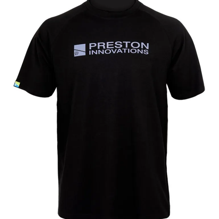 Tee Shirt Manches Courtes Homme Preston Innovations Lightweight Black Raglan - Noir