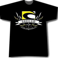 Navicom Tee Shirt Manches Courtes Homme 2019 Eclair - Noir