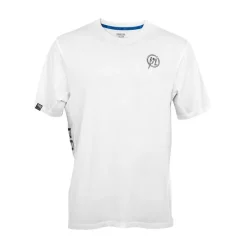 Preston Innovations Tee Shirt Manches Courtes Homme Core Collection T-Shirt - Blanc