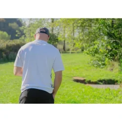 Preston Innovations Tee Shirt Manches Courtes Homme Core Collection T-Shirt - Blanc