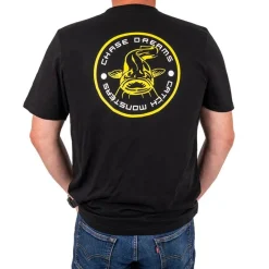 Tee Shirt Manches Courtes Homme Fox Matrix Black Hex Print T-Shirt - Noir