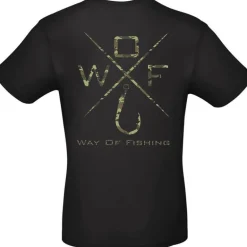 Tee Shirt Manches Courtes Homme W.O.F. Croix - Noir