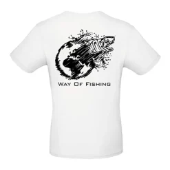 W.O.F. Tee Shirt Manches Courtes Homme Terre - Blanc