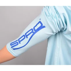 Spro Tee-Shirt Manches Longues Femme Womens Cooling Performance Crew Shirt - Bleu