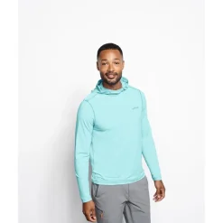 Orvis Tee Shirt Manches Longues Homme Sun Defense L/S Hoodie - Fresh Air