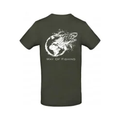 Tee Shirt Manches Longues Homme W.O.F. Terre - Vert