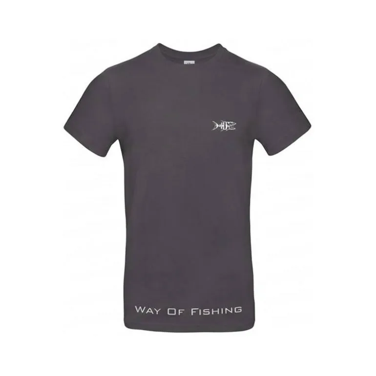 Tee Shirt Manches Longues Homme W.O.F. Terre - Anthracite