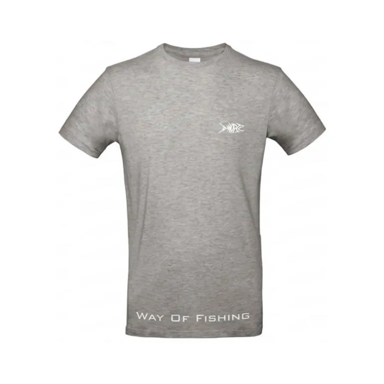 Tee Shirt Manches Longues Homme W.O.F. Manga - Gris Clair
