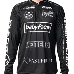 Tee Shirt Manches Longues Homme W.O.F. Compétition - Noir