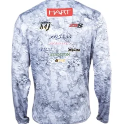 Tee Shirt Manches Longues Homme Hart Volcano - Gris