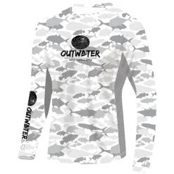 Outwater Tee Shirt Manches Longues Homme Spreks Fish Camo