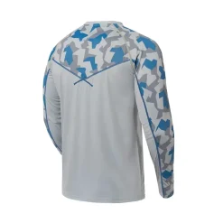 Finntrail Tee Shirt Manches Longues Homme Anti Uv Wave - Gris