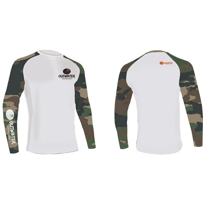 Tee Shirt Manches Longues Homme Outwater Camp One Old Skool Camo