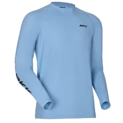 BKK Tee Shirt Manches Longues Homme Long Sleeve Performance Shirt Barramundi - Bleu Clair