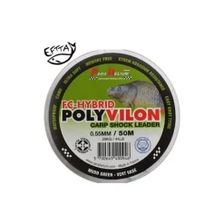 Parallelium Tete De Ligne Carpe Polyvilon Hybrid Carp Shock Leader - 50M