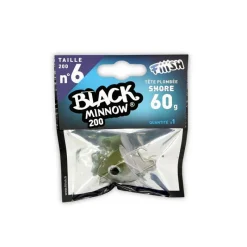 Fiiish Tete Plombee Black Minnow Shore