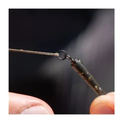 Avid Carp Tige Pour Plomb Outline Flecktone Long Bag Stem - Ring Swivel