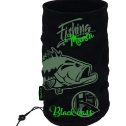 Hot Spot Design Tour De Cou Homme Black Bass Mania - Noir