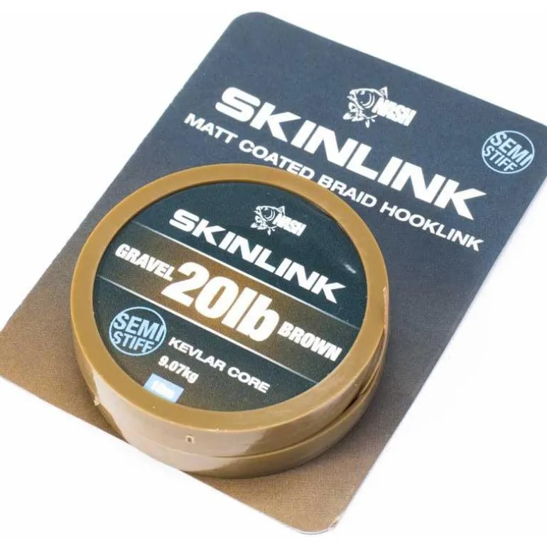Tresse A Bas De Ligne Nash Skinlink Stiff - 10M