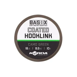 Tresse À Bas De Ligne Korda Basix Coated Hooklink - 10M