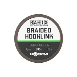 Tresse À Bas De Ligne Korda Basix Braided Hooklink - 10M