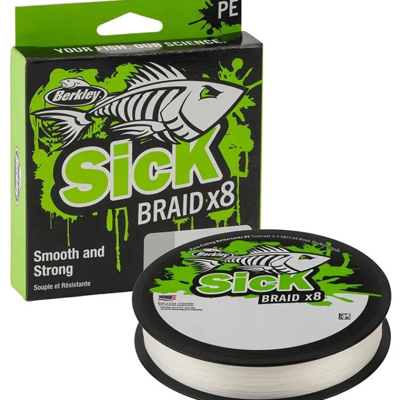 Berkley Tresse Sick Braid X8 - Blanc
