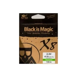 Bim Tackle Tresse Black Is Magic Chartreuse - 130M