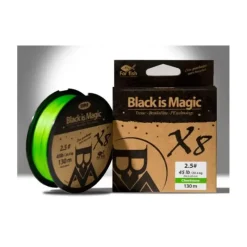 Bim Tackle Tresse Black Is Magic Chartreuse - 130M