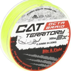Mikado Tresse Cat Territory Octa Braid - Fluo - 300M