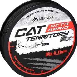 Mikado Tresse Cat Territory Octa Braid - Green - 30M
