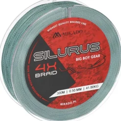 Mikado Tresse Silurus 4 X Braid - Green - 300M