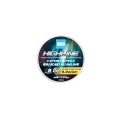 Nash Tresse Highline Floating Braid Uv Yellow - 600M