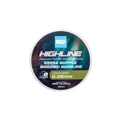 Nash Tresse Highline Floating Braid Green - 1200M