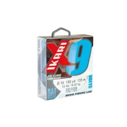 Powerline Tresse Ikari X9 Bleu - 135M