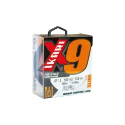 Powerline Tresse Ikari X9 Orange - 135M