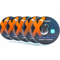 Rodbuilders Republic Tresse Prodigy X8 Braid - Ice Blue - 150M