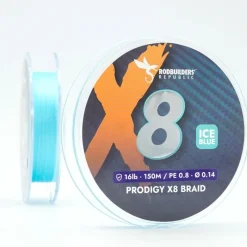 Rodbuilders Republic Tresse Prodigy X8 Braid - Ice Blue - 1000M