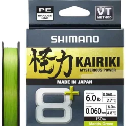 Shimano Tresse Kairiki 8+ Mantis Green - 300M