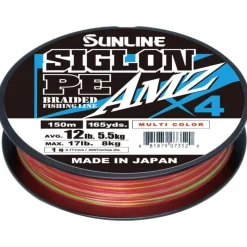 Sunline Tresse Siglon Amz 4X Multicolore - 300M