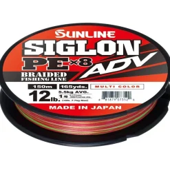 Sunline Tresse Siglon Braid Pe Adv 8X Multicolor - 150M