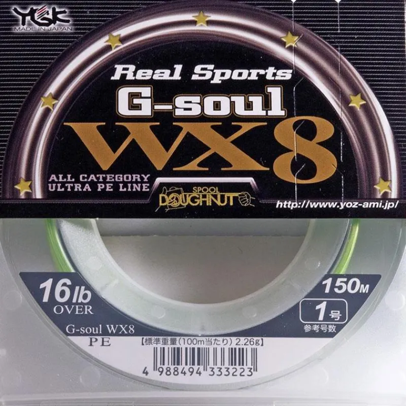 YGK Tresse Wx8 Real Sports G Soul